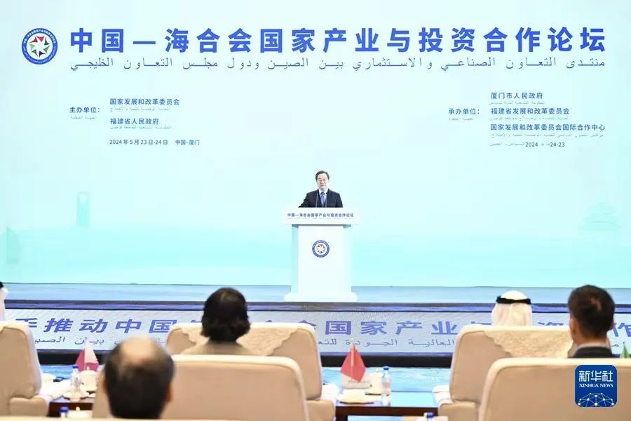 杨长利应邀出席中国-海合会国家产业与投资合作论坛
