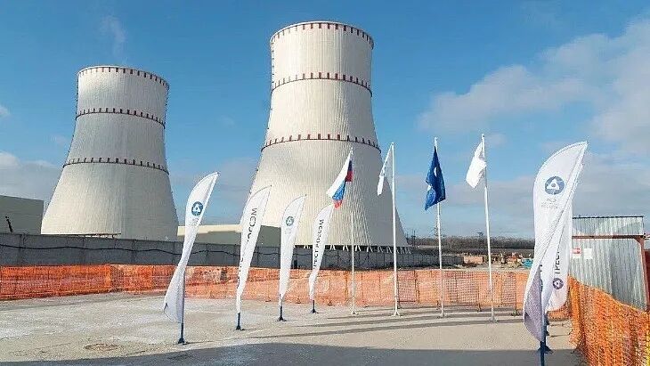 俄罗斯库尔斯克二号核电站并网发电