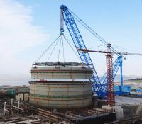 建设中的三门核电