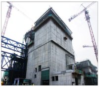 方家山核电工程1KX燃料厂房主体结构完工