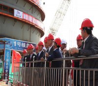 曾培炎同志视察三代核电自主化依托项目建设情况